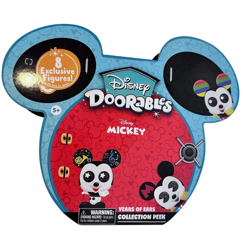 Disney Doorables Mickey Years Of Ears Collection Peek 8 Exclusive Figures NEW - Picture 7 of 8
